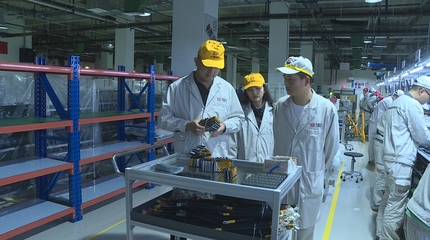 張掖中車時代電氣:國慶假期不停歇 全力沖刺抓生產(chǎn)